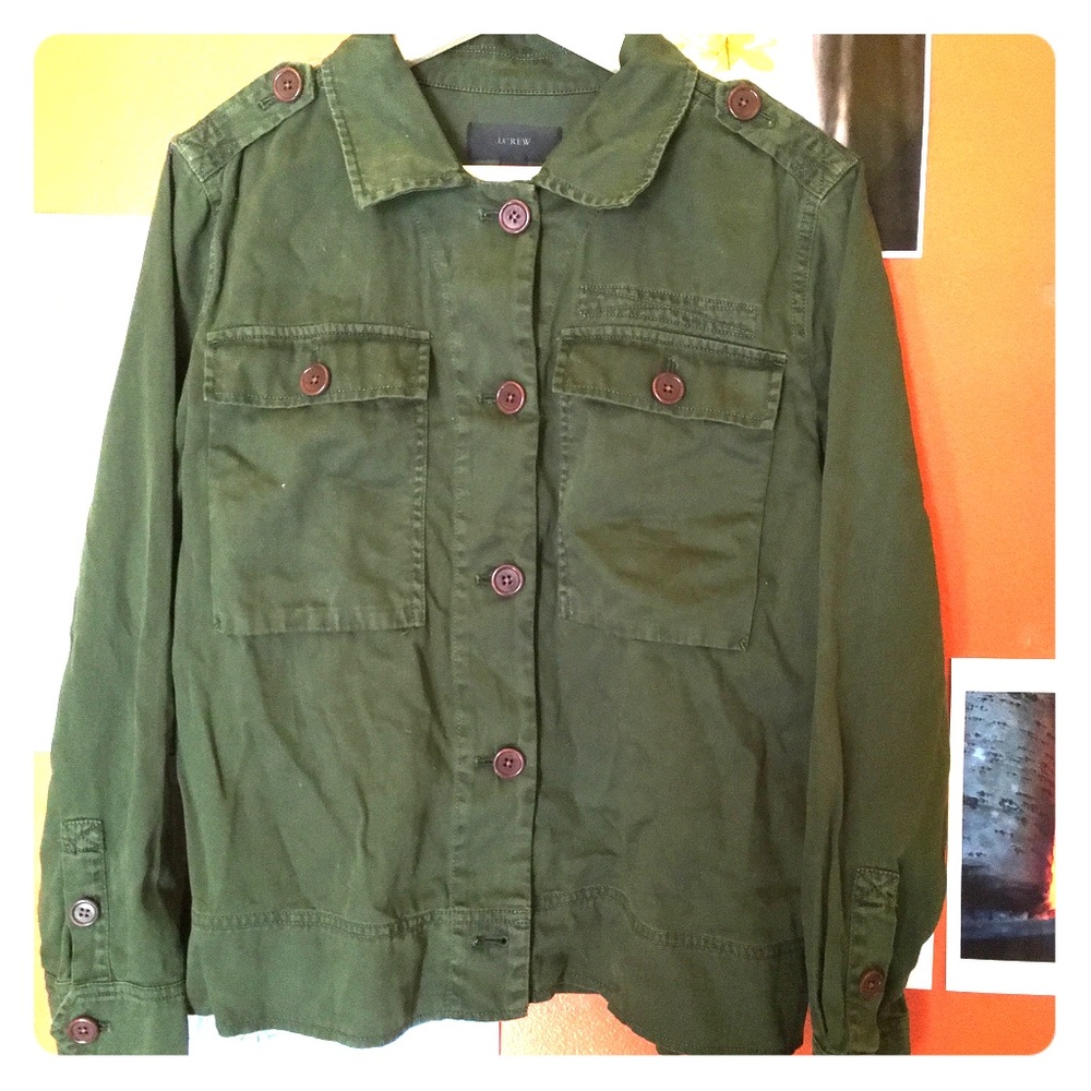 🐊🐍J. Crew Safari Shirt-Jacket 🐢🦎